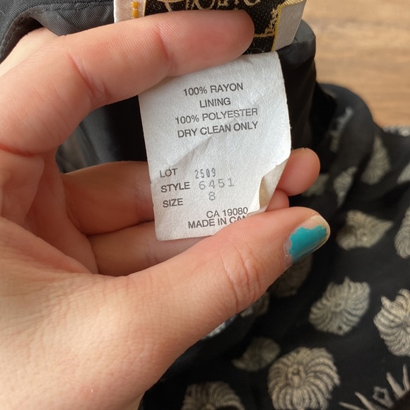 Vintage 90s Abria Waistcoat Vest size M - Picture 6 of 7